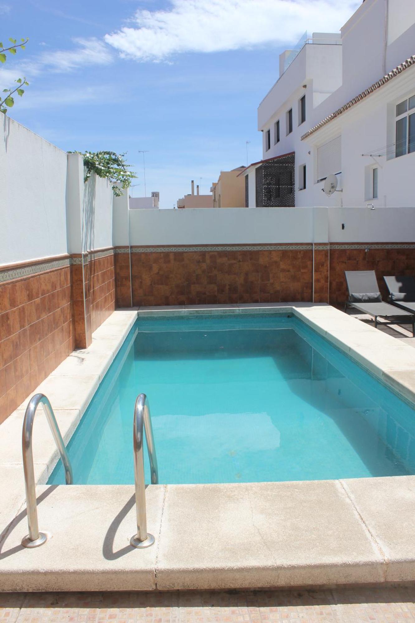 Apartamento Con Piscina En Ciudad Jardin Málaga Extérieur photo